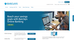 Desktop Screenshot of banking.barclaysus.com